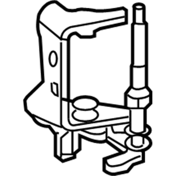 GM 25774780 Upper Hinge, Rear Passenger Side 25774780 GM Upper Hinge, Rear Passenger Side Illustration 1 of 1