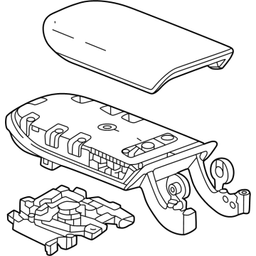 Buick 42823896 Armrest