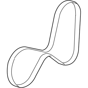 Cadillac CTS Serpentine Belt - 12606116