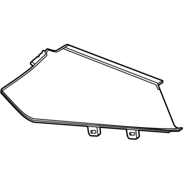 Chevy 85589528 Upper Side Panel