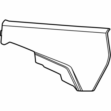 Chevy 87846145 Rear Side Panel