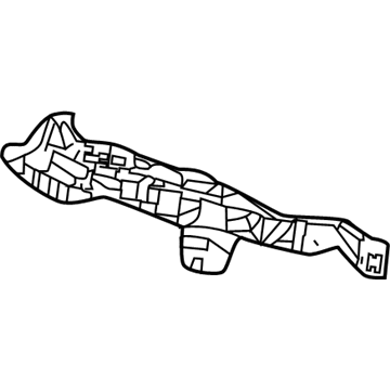 GM 13406714 Outer Support, Driver Side 13406714 GM Outer Support, Driver Side Illustration 1 of 1