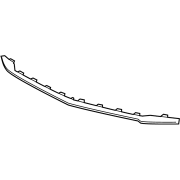 86773854 GM Insert Strip, Front Illustration 1 of 1