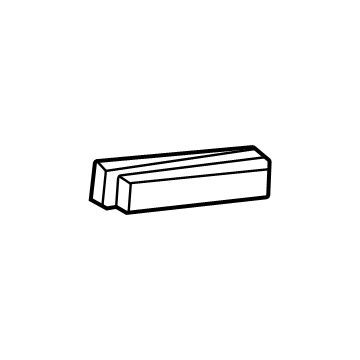 84447937 GM Pad, Theft Deterrent Or Front / Rear / Side / Intake Object Illustration 1 of 1