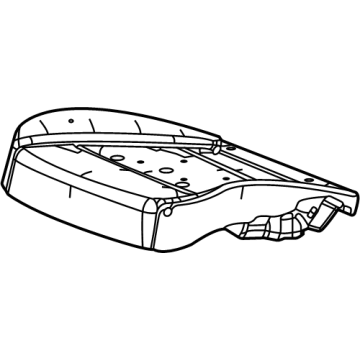 Cadillac 84849635 Seat Cushion Pad