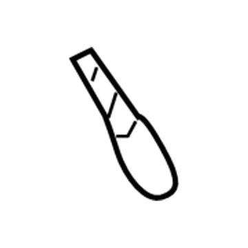 GM 20836029 Glove Box Assembly Bumper 20836029 GM Glove Box Assembly Bumper Illustration 1 of 1