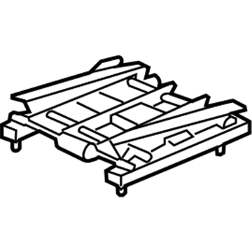 GM 19127226 Track, Passenger Side 19127226 GM Track, Passenger Side Illustration 1 of 1