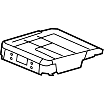 19126805 GM Seat Frame, Driver Side Illustration 1 of 1