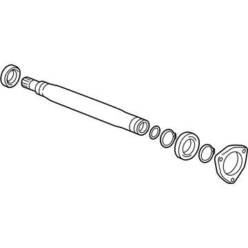 Chevy 22901057 Axle