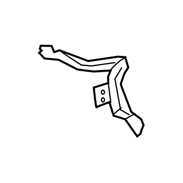 GM 23208807 Tail Lamp Pocket, Driver Side 23208807 GM Tail Lamp Pocket, Driver Side Illustration 1 of 1