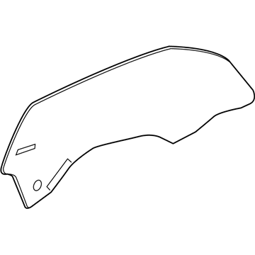 Chevy 84299350 Door Glass