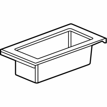 GM 84717528 Liner, Jet Black, Rear 84717528 GM Liner, Jet Black, Rear Illustration 1 of 1