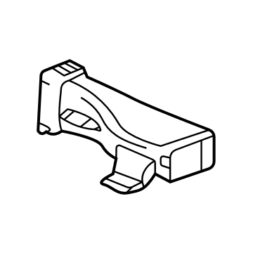 Cadillac 87867418 Center Duct