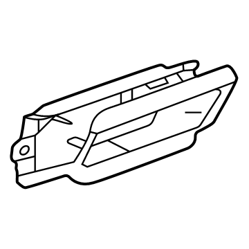 GM 86538664 Adapter, A/C Evaporator 86538664 GM Adapter, A/C Evaporator Illustration 1 of 1