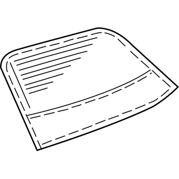 Chevy 12363021 Back Glass