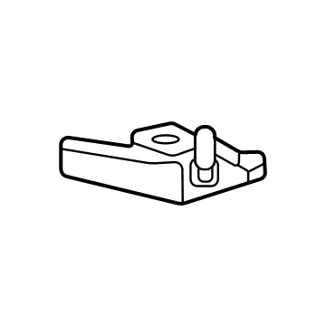 GM 84832943 Side Seal, Rear Passenger Side 84832943 GM Side Seal, Rear Passenger Side Illustration 1 of 1