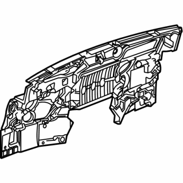 GM 84865159 Barrier 84865159 GM Barrier Illustration 1 of 1