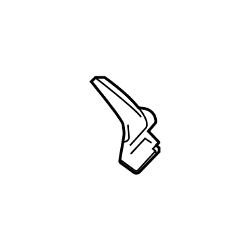 GM 84841786 End Cover, Passenger Side 84841786 GM End Cover, Passenger Side Illustration 1 of 1