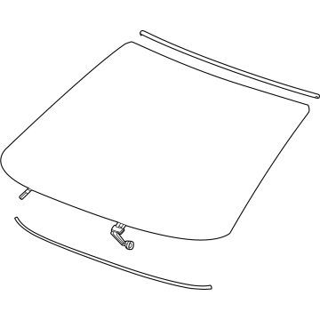 Cadillac LYRIQ Windshield - 85543952