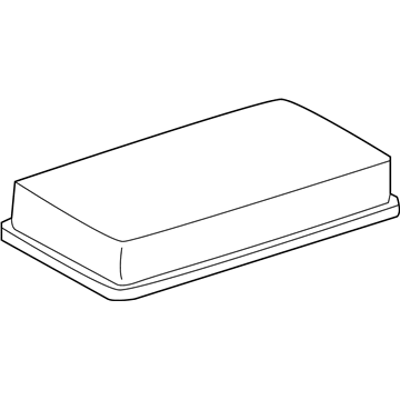 Saturn 15437223 Fuse Box Upper Cover