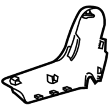 Chevy 23451989 Inner Finish Panel