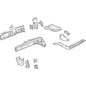 Buick 84973996 Rail Assembly