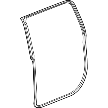 Chevy Silverado 1500 LTD Door Seal - 84741678