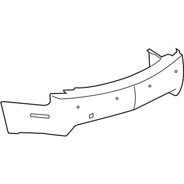Cadillac CTS Bumper Cover - 15896232