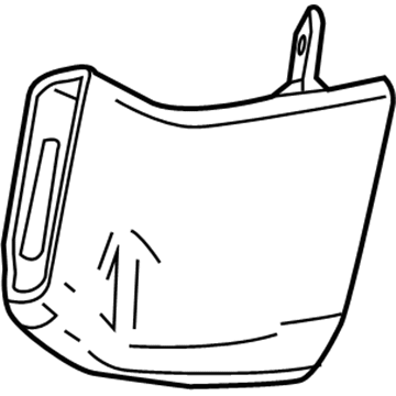 Chevy 84010171 Rear Duct