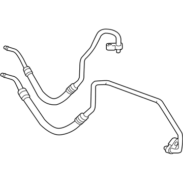 Chevy Cruze Transmission Oil Cooler Hose - 42573558