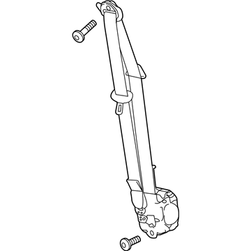 Chevy 42864472 Belt & Retractor