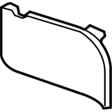 Saturn 15822411 Sunvisor