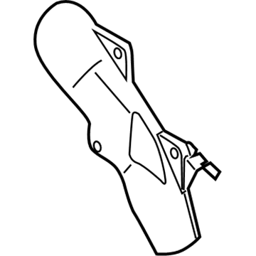 GM 97365044 Heat Shield 97365044 GM Heat Shield Illustration 1 of 1
