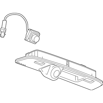 84691527 GM License Lamp Illustration 1 of 1