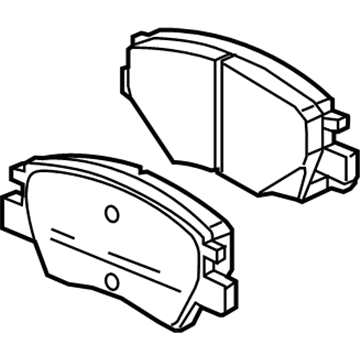 Chevy Bolt EV Brake Pads - 42793332
