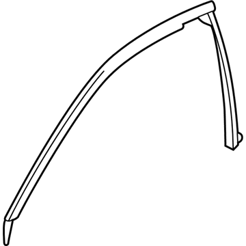 Cadillac STS Door Seal - 25829822