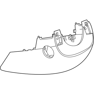 84588025 GM Lower Column Cover Illustration 1 of 1