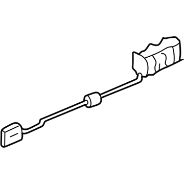 GM 15685189 Lock Rod, Driver Side 15685189 GM Lock Rod, Driver Side Illustration 1 of 1