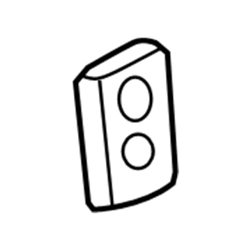 GM 15726082 Latch Bumper 15726082 GM Latch Bumper Illustration 1 of 1