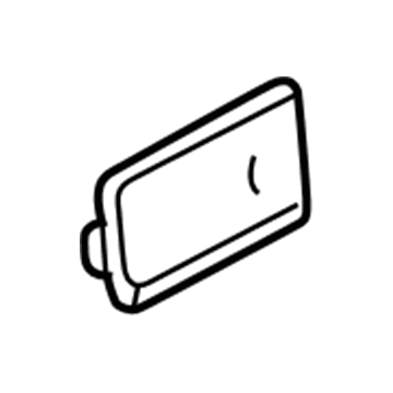 GM 15007219 Handle Bezel 15007219 GM Handle Bezel Illustration 1 of 1