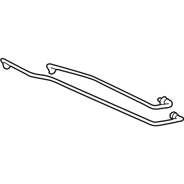 GM 26033524 Steering Line, Driver Side 26033524 GM Steering Line, Driver Side Illustration 1 of 1