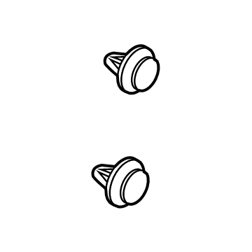 Cadillac 84221534 Tail Lamp Retainer