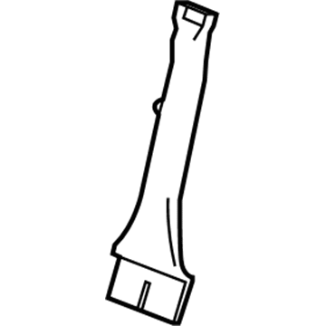 GM 22950639 Duct, Front 22950639 GM Duct, Front Illustration 1 of 1