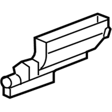 GM 22731627 Floor Duct 22731627 GM Floor Duct Illustration 1 of 1