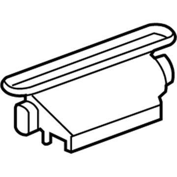 GM 20853708 Defroster Nozzle 20853708 GM Defroster Nozzle Illustration 1 of 1