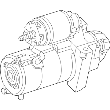 GM 10465054 Starter 10465054 GM Starter Illustration 1 of 1