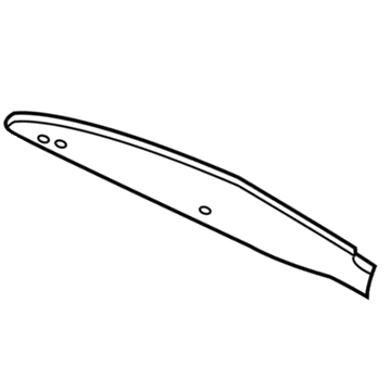 84205554 GM Sound Absorber, Front Illustration 1 of 1