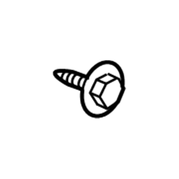 GMC 11570637 Fender Liner Bolt
