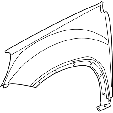 GMC Acadia Fender - 22813295