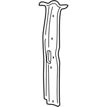 Chevy 15628880 Rear Pillar Trim